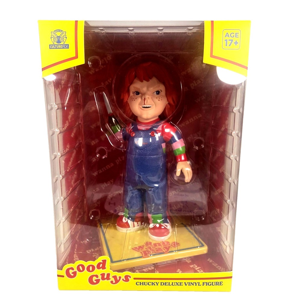 CultureFly Chucky Good Guys Deluxe Vinyl Figure 9 Inch Child's Play Horror New